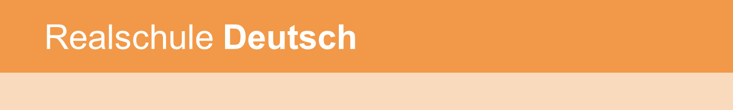 Realschule Deutsch